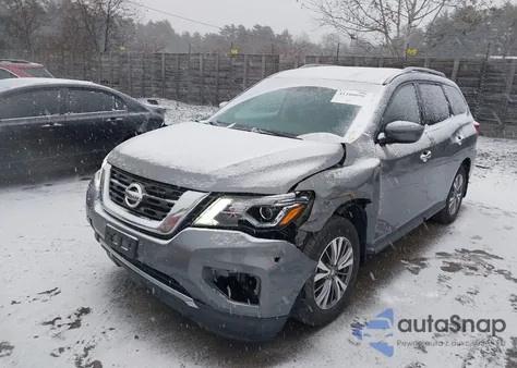 2018 Nissan Pathfinder S из США, поврежденный, VIN 5N1DR2MM7JC642890